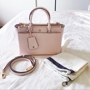 Tory Burch Robinson Small Tote Crossbody